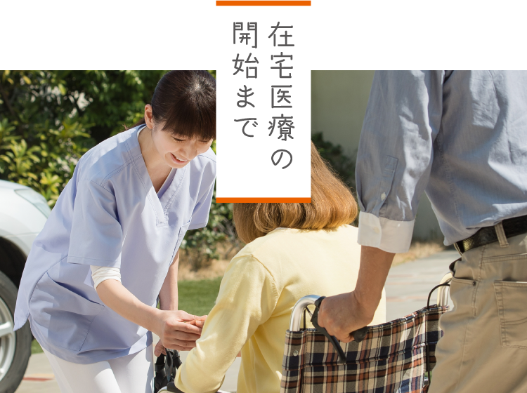 在宅医療の開始まで